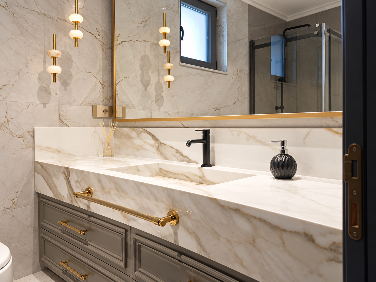 Banyo · Anatolia Calacatta Oro