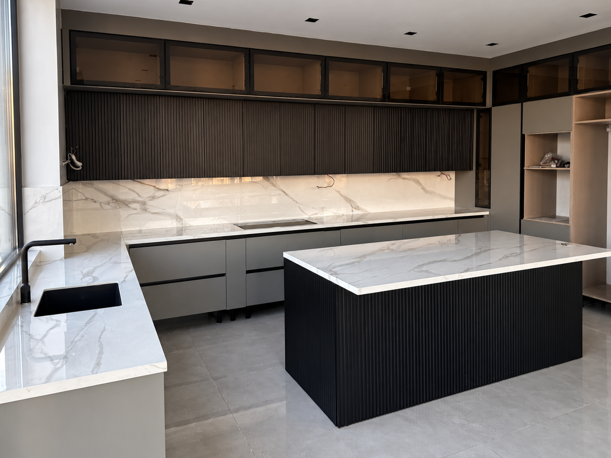 Mutfak · Lamar Statuario Pearl